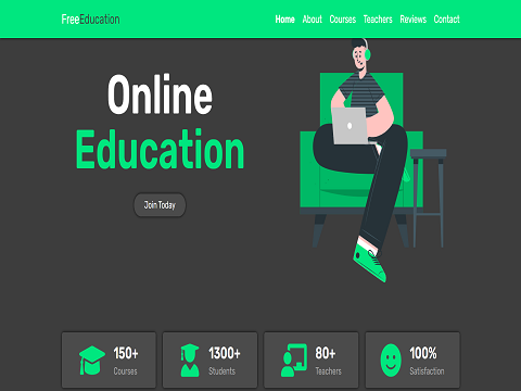 Online Education Website